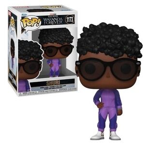 Funko Pop Marvel Shuri 1173 Black Panther Wakanda Forever Bobblehead Figure